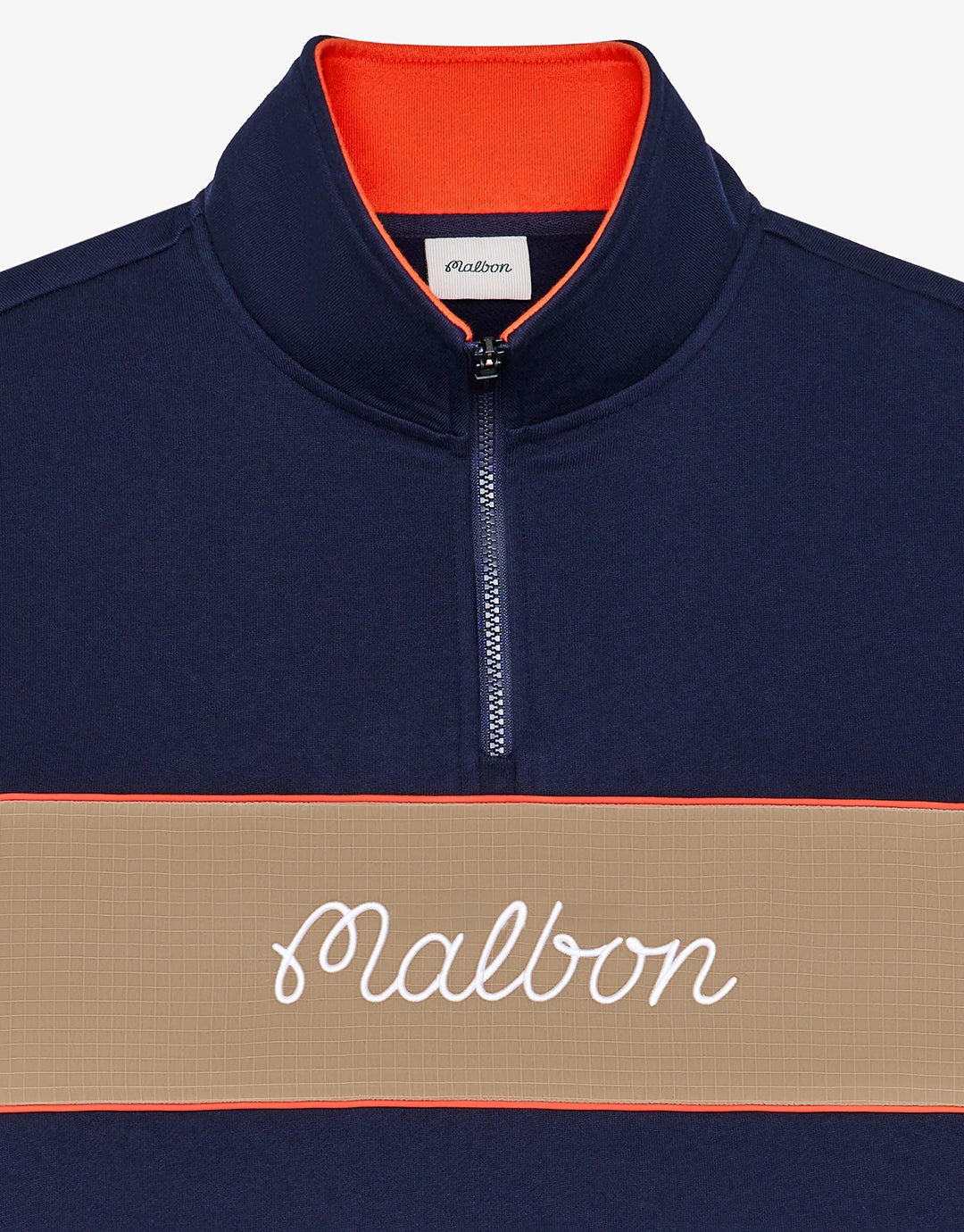 Torrey Pines Sweatshirt - Baritone Blue by Malbon - view 4