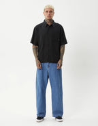 Everyday Short Sleeve Shirt - Black by Afends - view 4