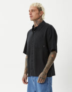 Everyday Short Sleeve Shirt - Black by Afends - view 6