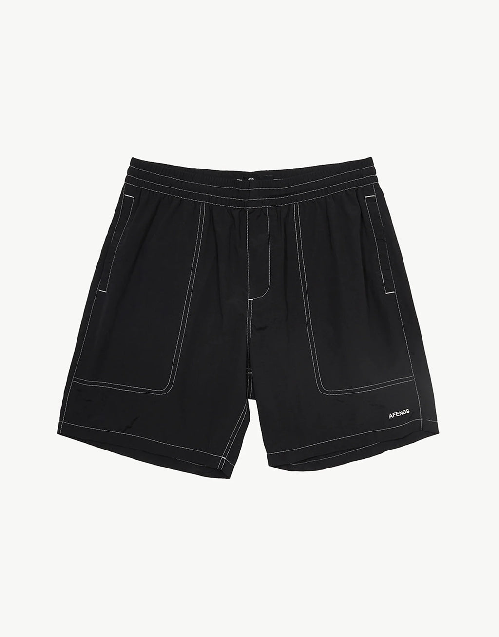 Baywatch 18" Swim Shorts - Black