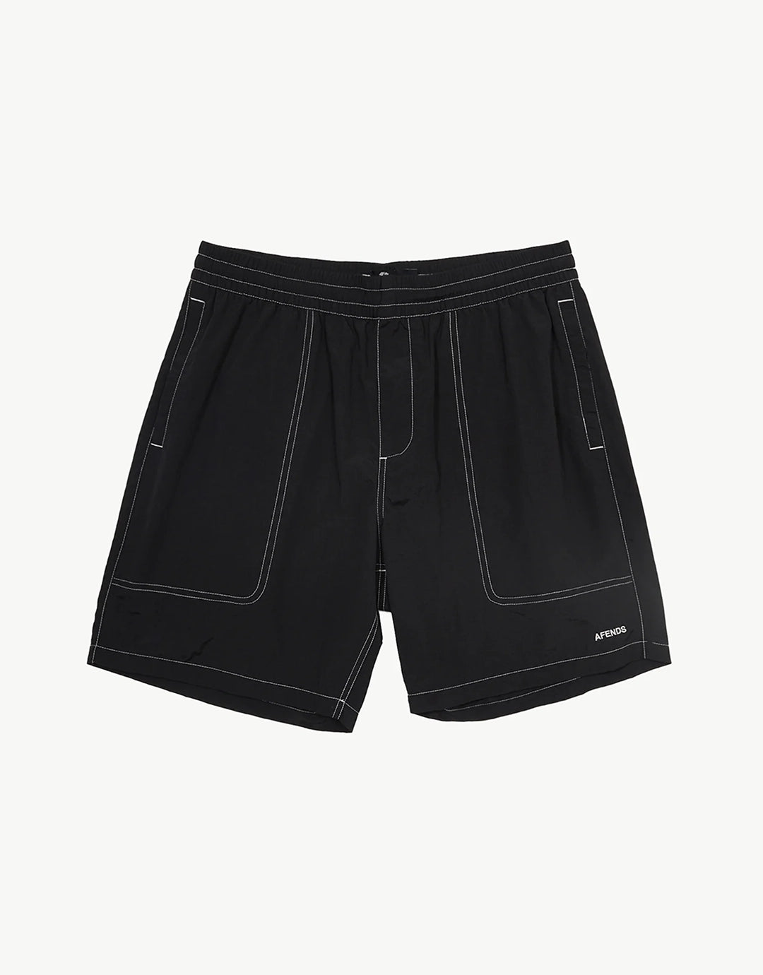 Baywatch 18" Swim Shorts - Black