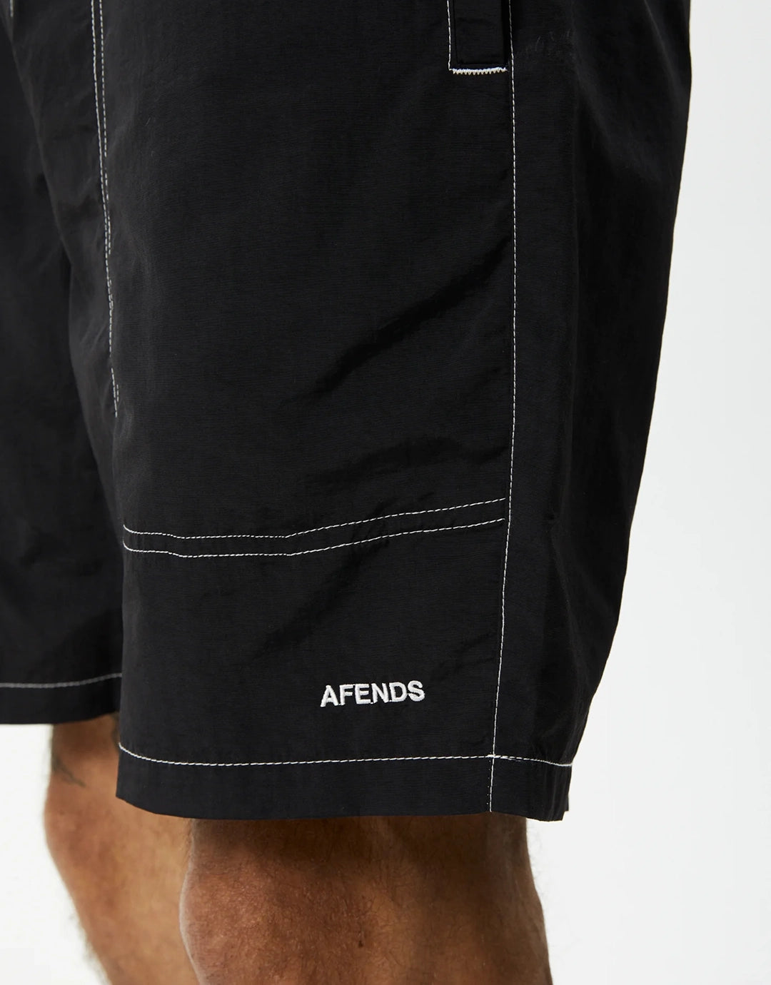 Baywatch 18" Swim Shorts - Black