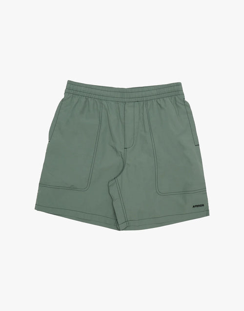 Baywatch 18" Swim Shorts - Sycamore by Afends - view 2