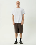 Lil C Denim Baggy Fit Short 22 Inch - Washed Coffee by Afends - view 2