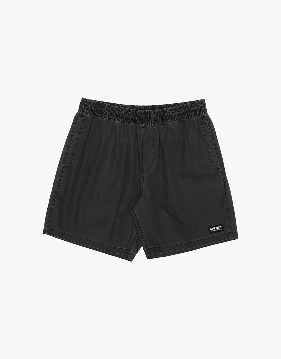 The Dopamine 18" Swim Shorts - Black Acid Wash