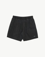 The Dopamine 18" Swim Shorts - Black Acid Wash by Afends - view 2