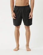The Dopamine 18" Swim Shorts - Black Acid Wash by Afends - view 4