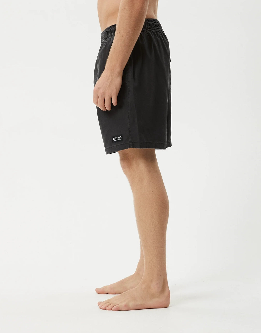 The Dopamine 18" Swim Shorts - Black Acid Wash