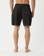 The Dopamine 18" Swim Shorts - Black Acid Wash by Afends - view 6