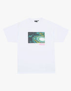 Space Race Boxy T-Shirt - White by Afends - view 7