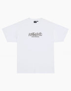 Liquid Metal Heavyweight Boxy T-Shirt - White by Afends - view 7