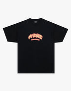Flame On Boxy T-Shirt - Black by Afends - view 2