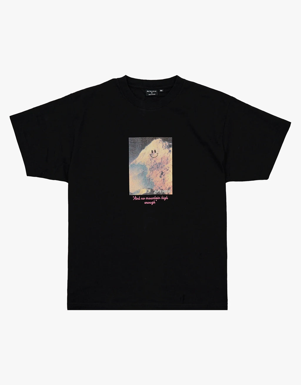 Too High Heavyweight Boxy T-Shirt - Black
