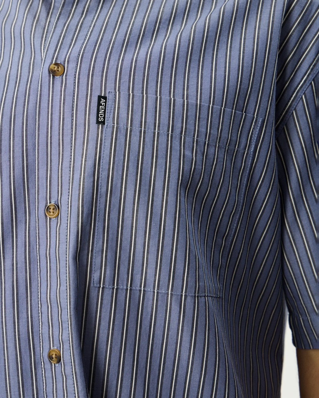 Shipwreck Stripe Short Sleeve Shirt - Marlin