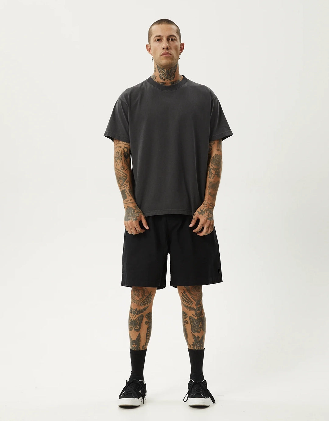 Ninety Eights Oversized 20" Shorts - Black
