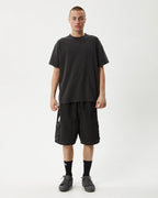 House Related 20" Cargo Swim ShortS - Black by Afends - view 3