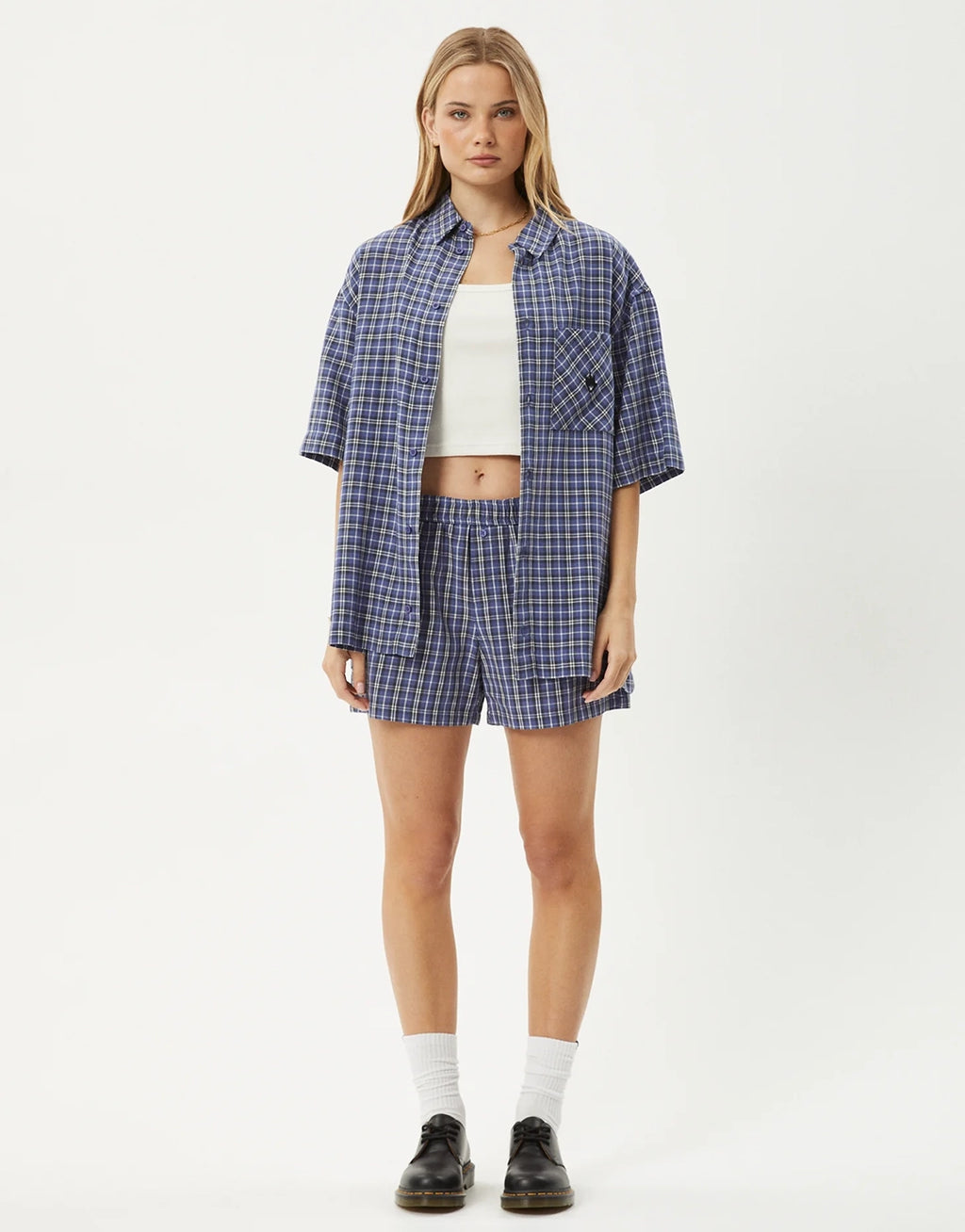 Shipwreck Stripe Short Sleeve Shirt - Marlin