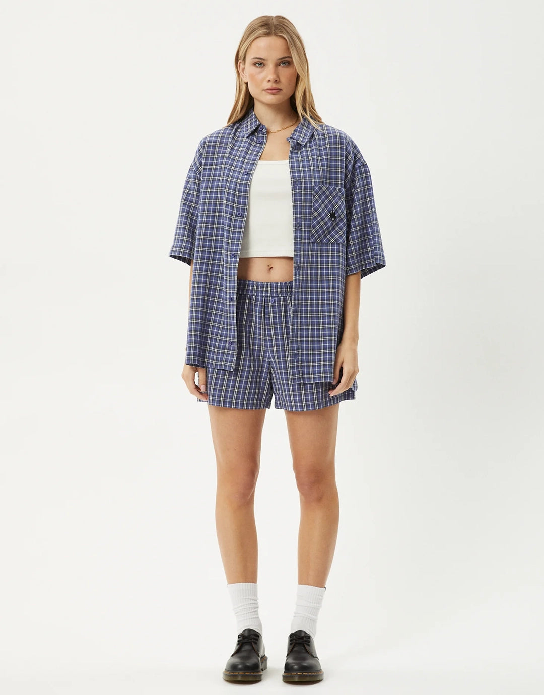 Shipwreck Stripe Short Sleeve Shirt - Marlin