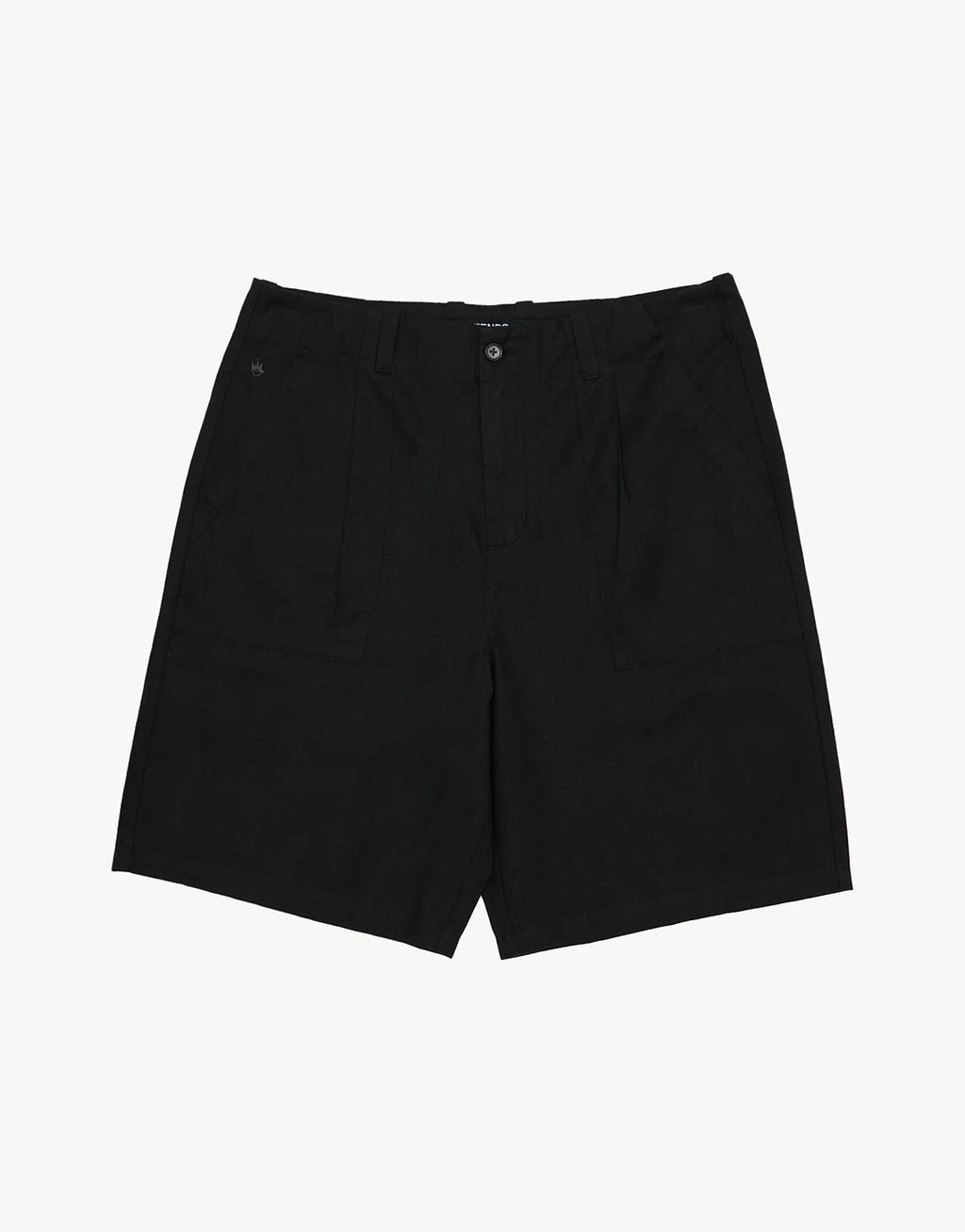 Glider 22" Pleated Shorts - Black