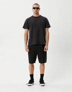 Glider 22" Pleated Shorts - Black by Afends - view 5