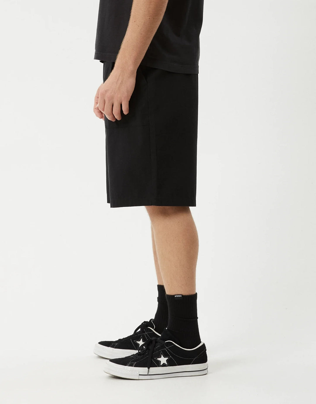Glider 22" Pleated Shorts - Black