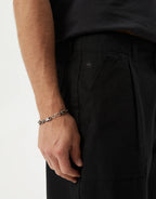 Glider 22" Pleated Shorts - Black by Afends - view 9