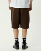 Glider 22" Pleated Shorts - Coffee by Afends - view 5