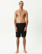 Surf Related Fixed Waist 20" Boardshorts - Black by Afends - view 2