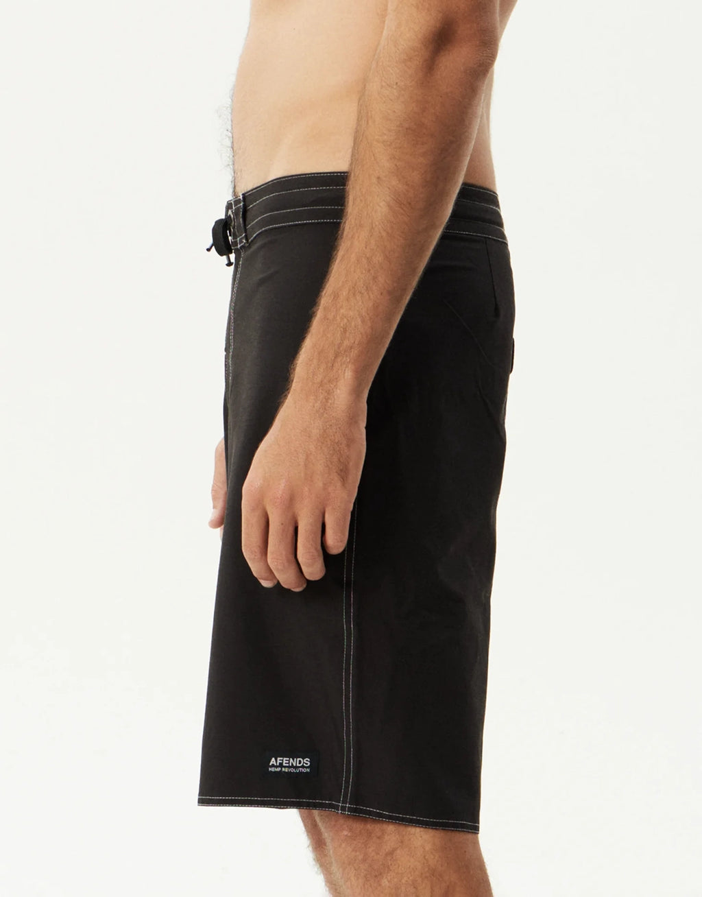 Surf Related Fixed Waist 20" Boardshorts - Black