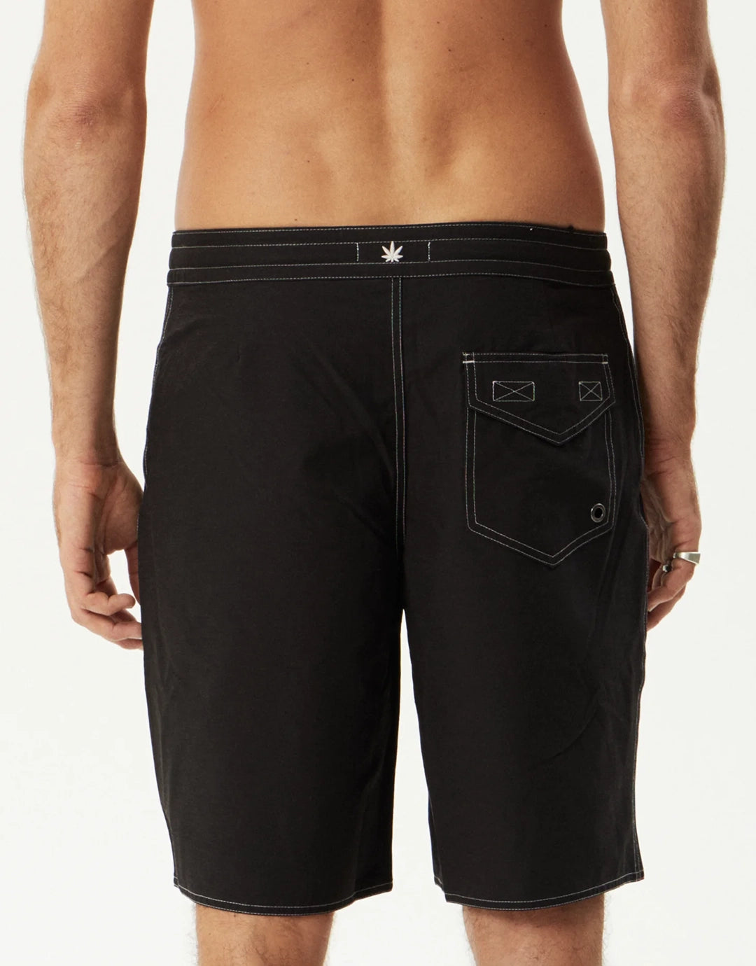 Surf Related Fixed Waist 20" Boardshorts - Black