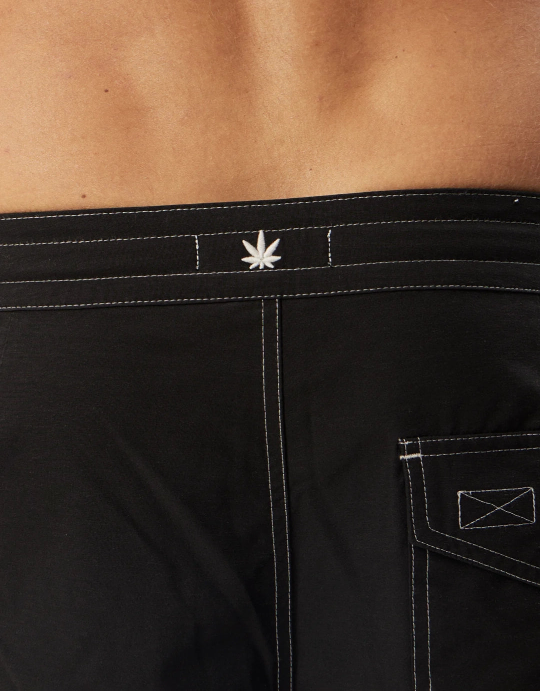 Surf Related Fixed Waist 20" Boardshorts - Black