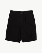 Summit 22" Pleated Cargo Short - Washed Black by Afends - view 8