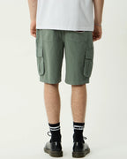 Summit 22" Pleated Cargo Short - Washed Sycamore by Afends - view 5