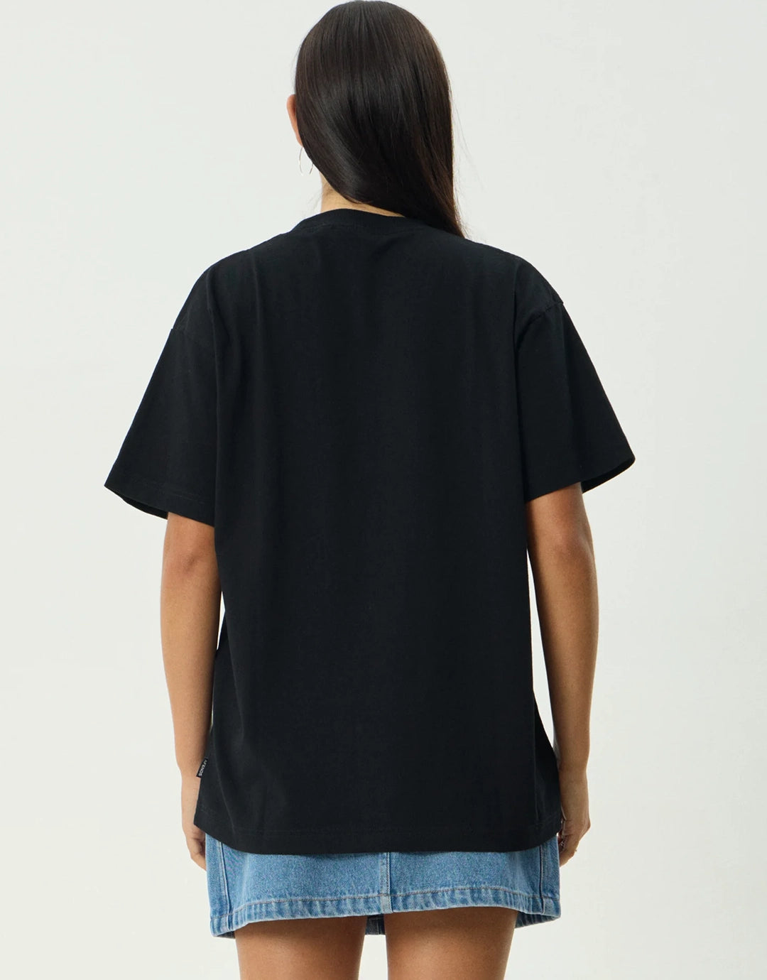 Too High Heavyweight Boxy T-Shirt - Black