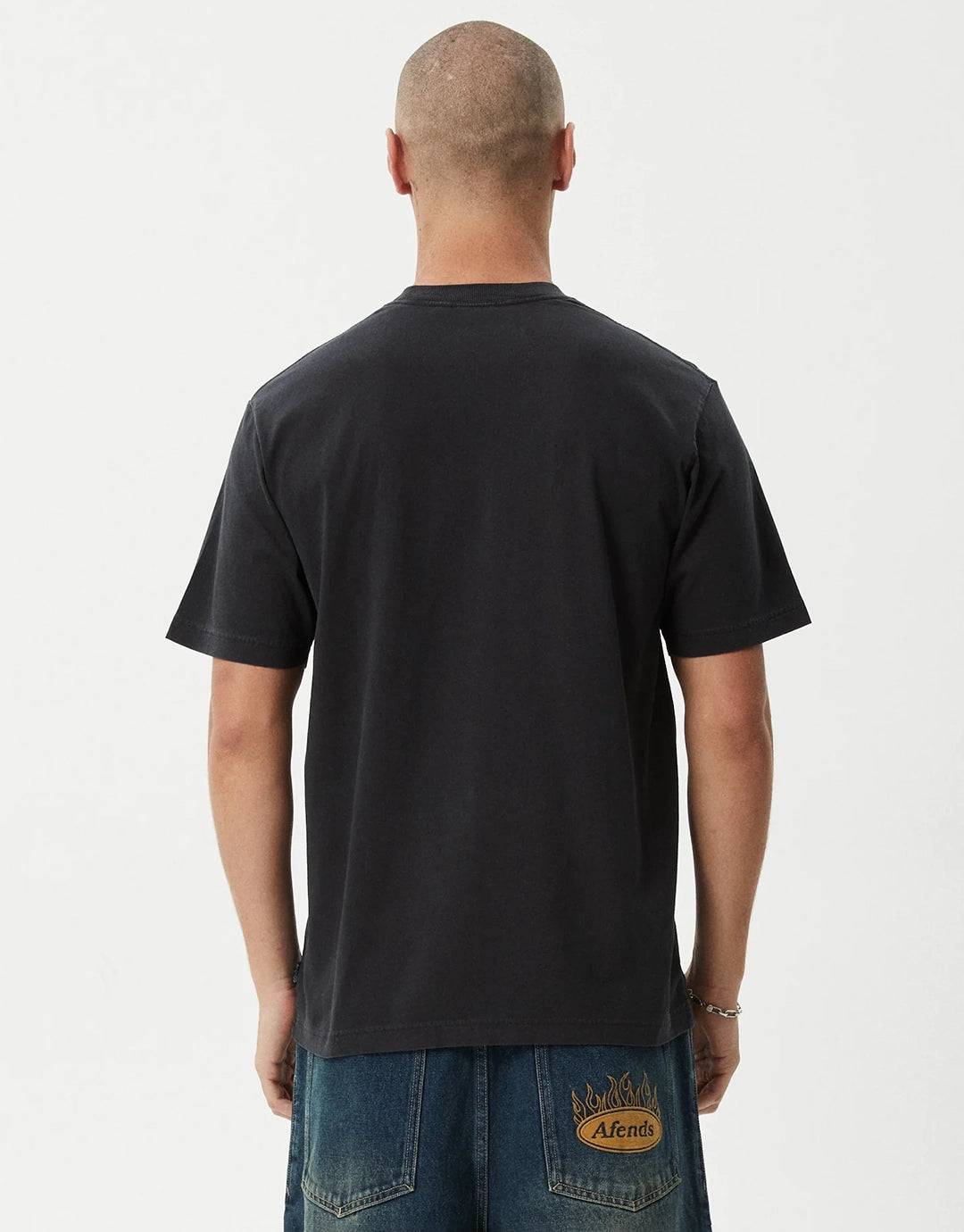 Abiza Retro T-Shirt - Stone Black