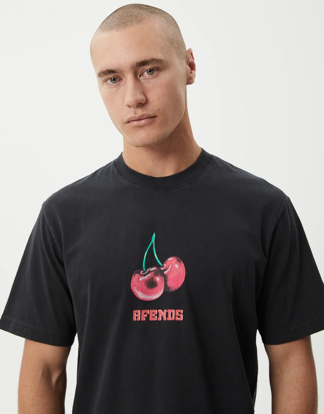 Abiza Retro T-Shirt - Stone Black