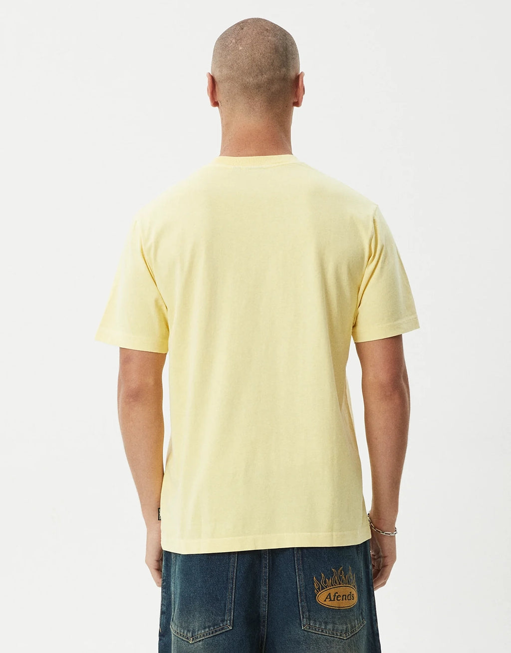 Knock Knock Retro T-Shirt - Washed Lemon