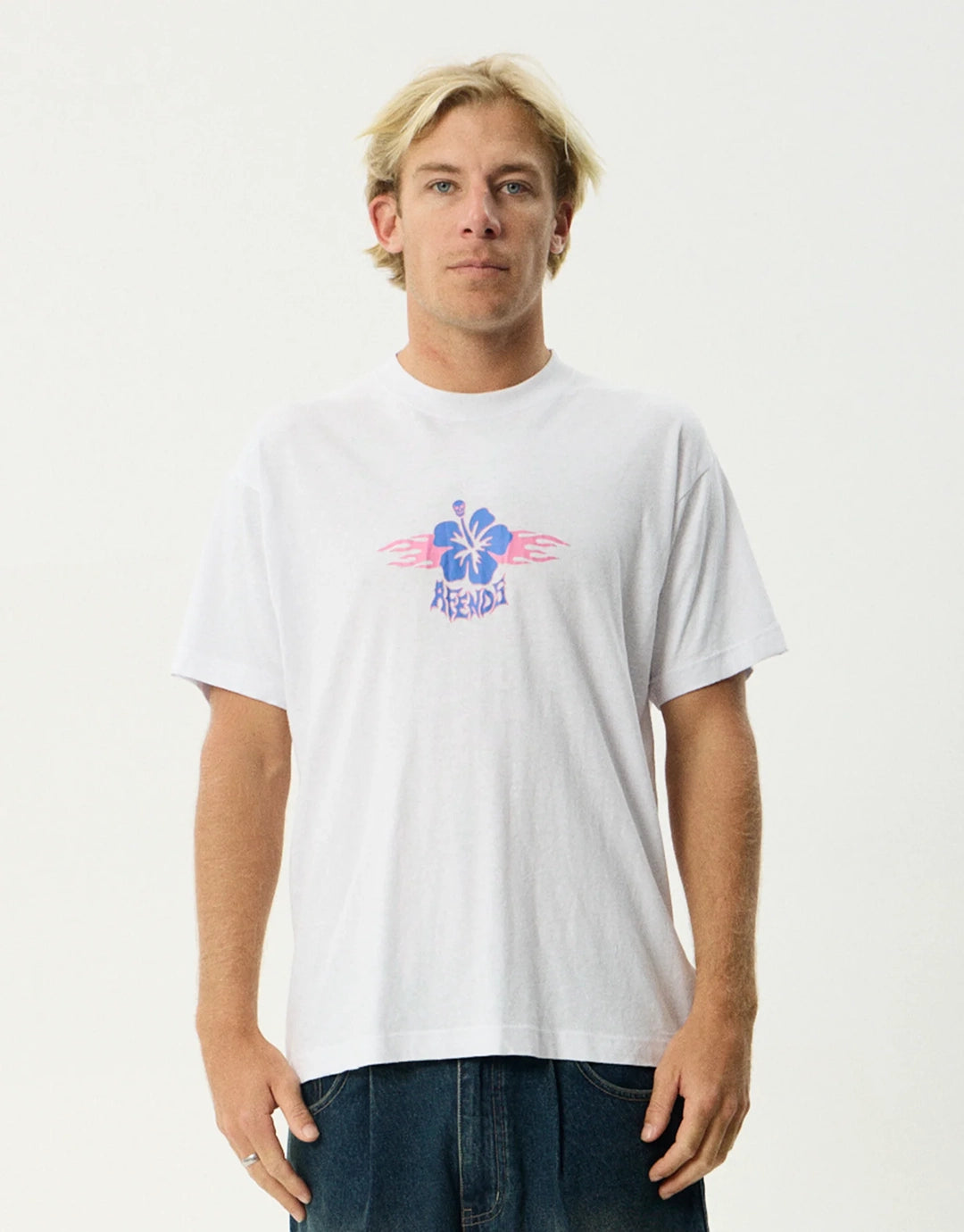 Wiped Out Boxy T-Shirt - White