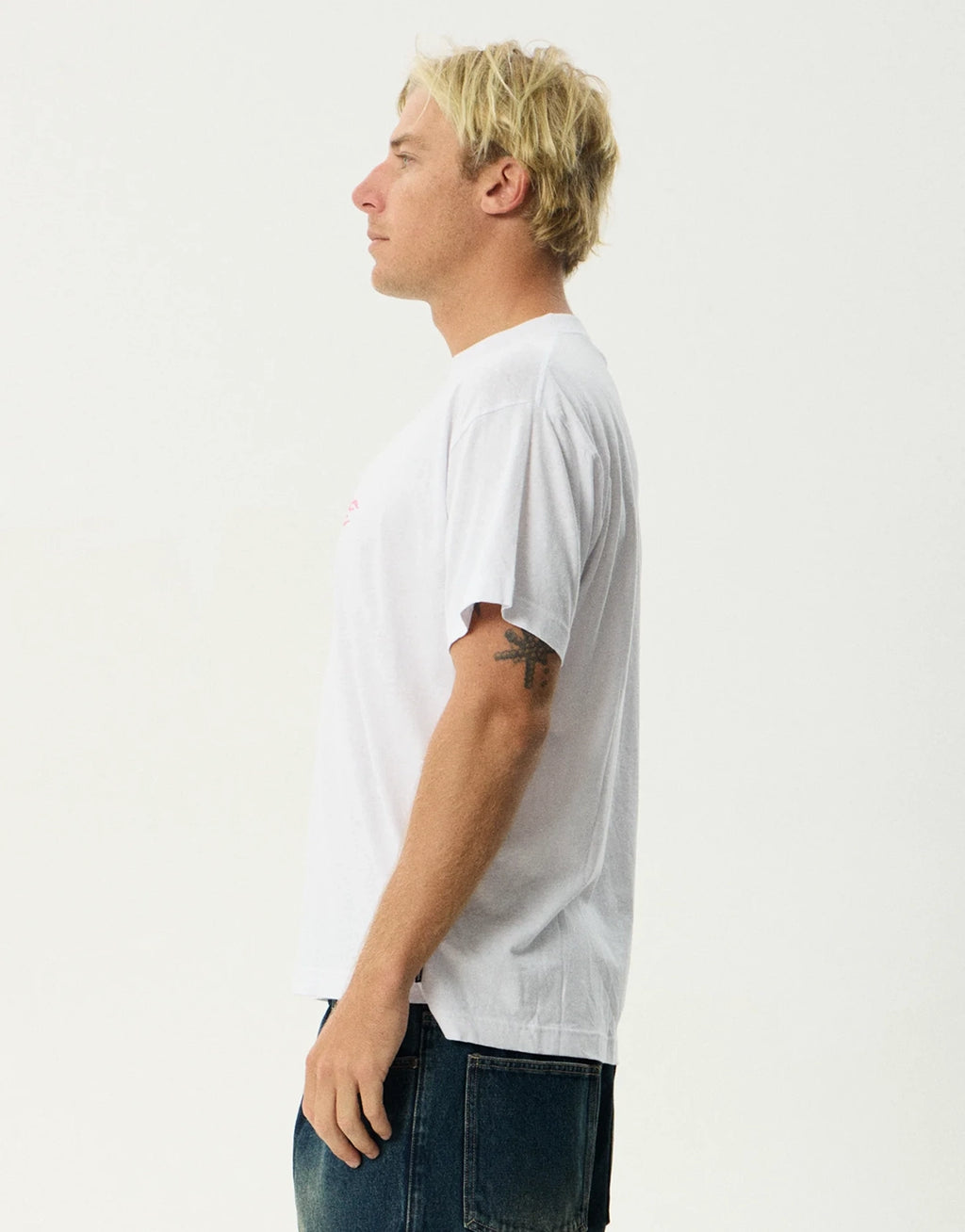 Wiped Out Boxy T-Shirt - White