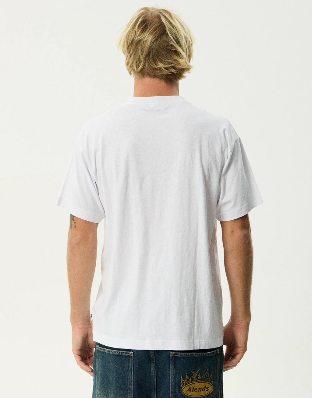 Wiped Out Boxy T-Shirt - White