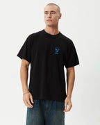 Skeletor Boxy T-Shirt - Black by Afends