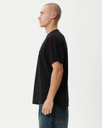 Skeletor Boxy T-Shirt - Black by Afends - view 3