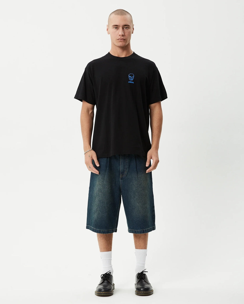 Skeletor Boxy T-Shirt - Black