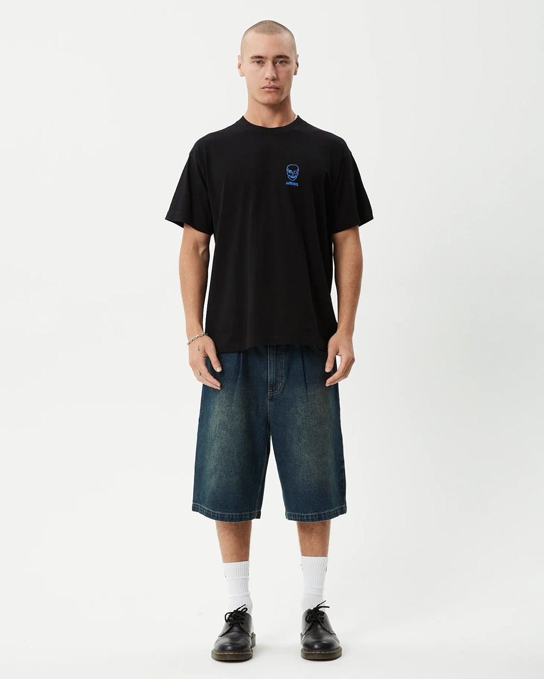 Skeletor Boxy T-Shirt - Black