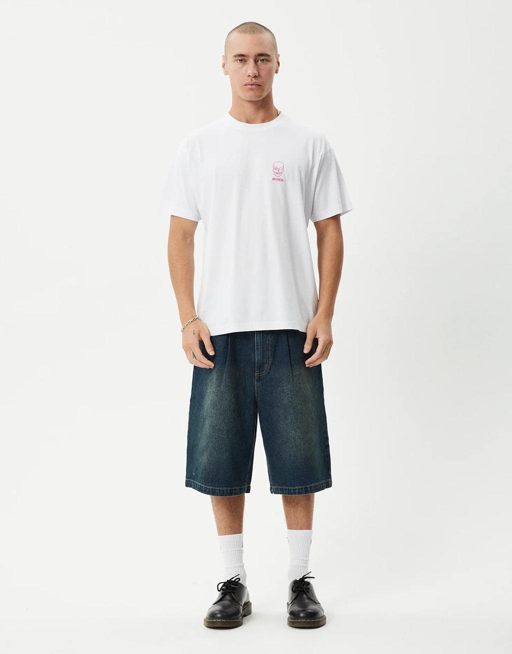 Skeletor Boxy T-Shirt - White