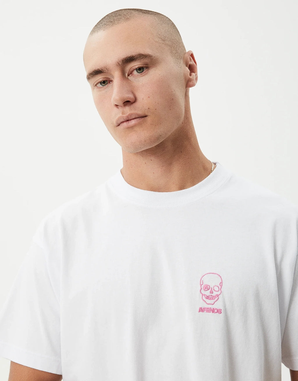 Skeletor Boxy T-Shirt - White
