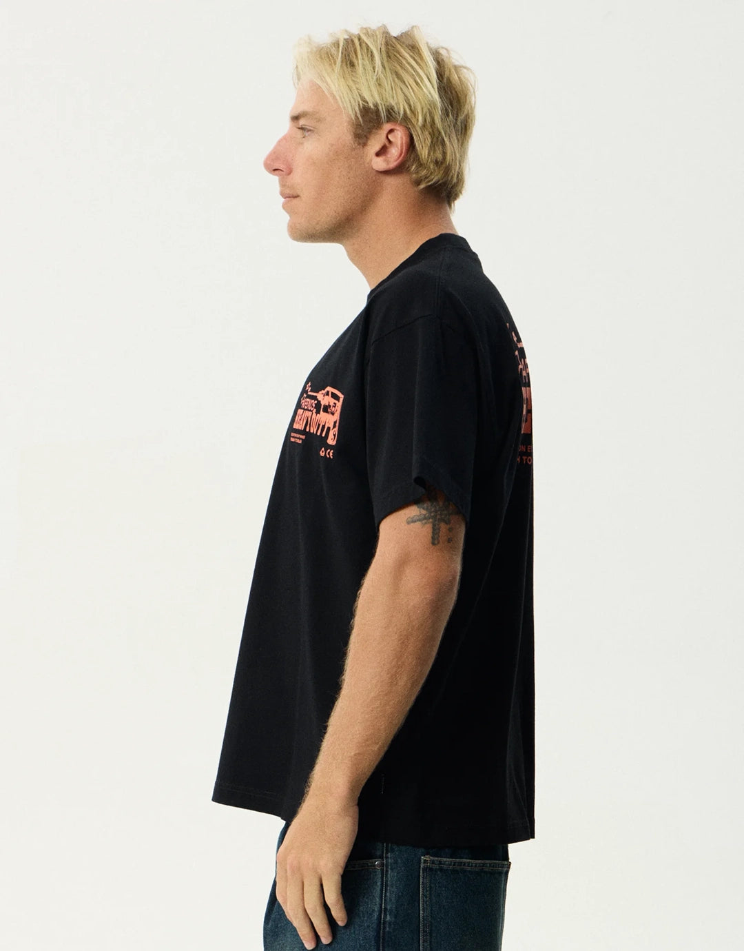 Heavy Duty Heavyweight Boxy T-Shirt - Black