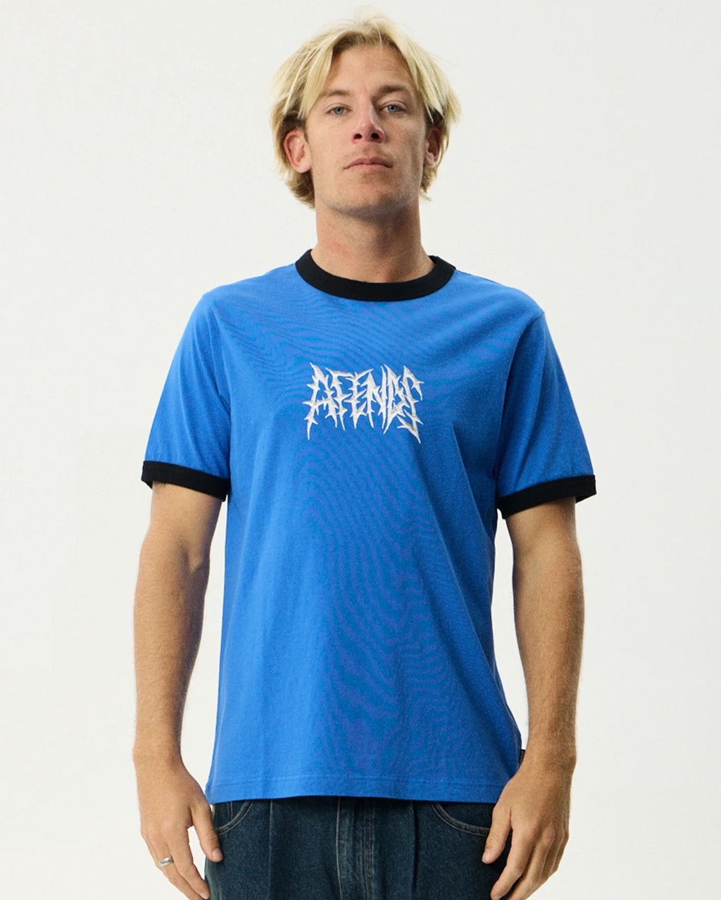 Rising Ringer T-Shirt - Marina