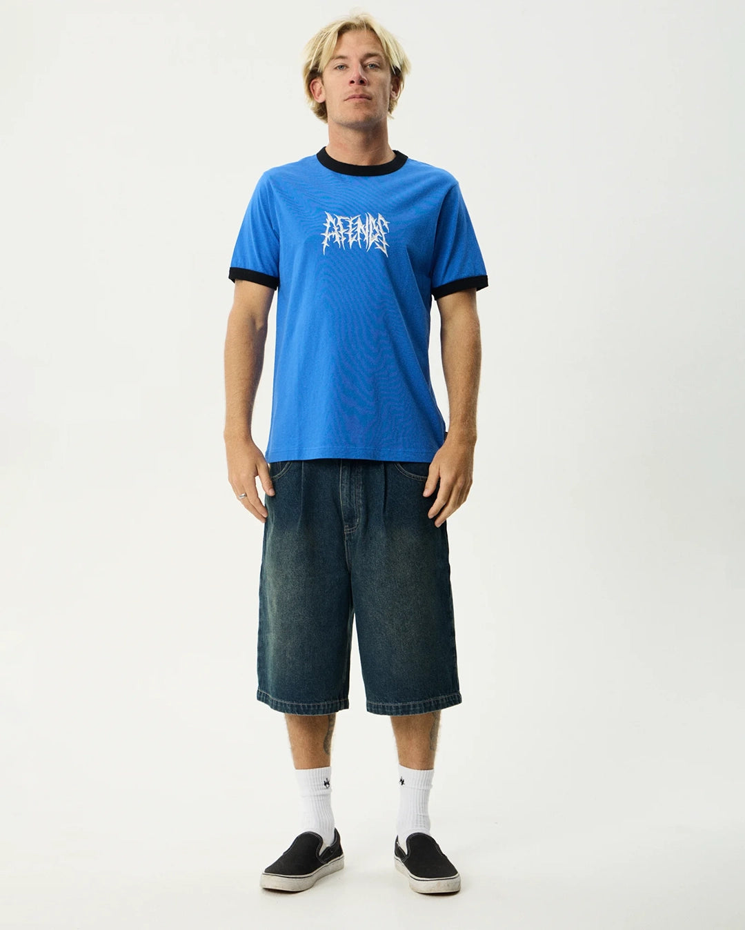 Rising Ringer T-Shirt - Marina