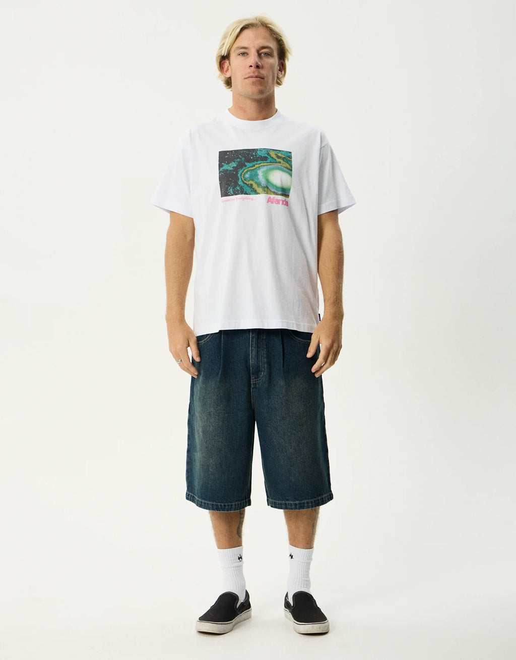 Space Race Boxy T-Shirt - White